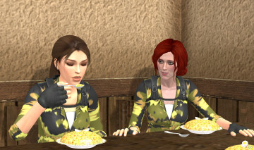 Картинка 3д+графика армия+ military фон взгляд девушки