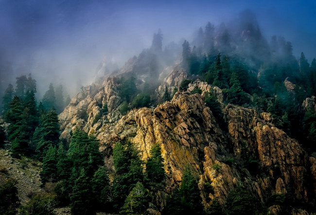 Обои картинки фото природа, горы, простор