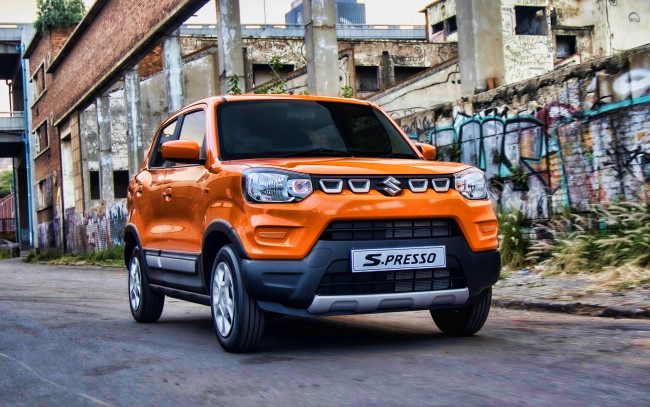 Обои картинки фото 2020 suzuki s-presso, автомобили, suzuki, s-presso, hdr, улица, 2020, года, za-spec, кроссоверы, японские