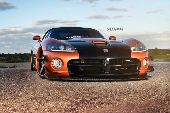 Обои картинки фото dodge viper, автомобили, dodge, viper, srt, 10, acr, мощь, скорость, у, этого, парня, в, крови