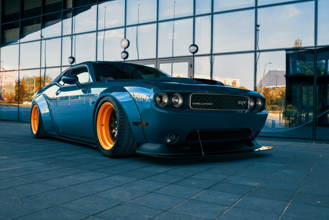 Обои картинки фото dodge challenger, автомобили, dodge, challenger, этот, паренёк, любит, утроить, классное, жогово