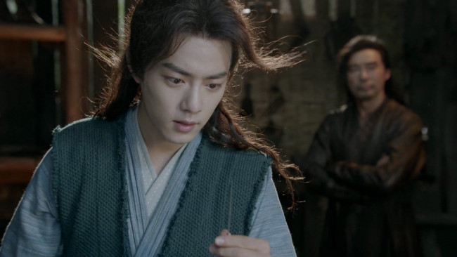 Обои картинки фото кино фильмы, douluo continent, тан, сань, игла, отец