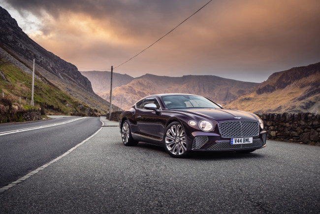 Обои картинки фото автомобили, bentley, continental, gt, mulliner, ??????? ?????, ????, ??????