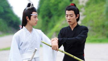 Картинка кино+фильмы the+untamed вэй усянь лань ванцзи флейта