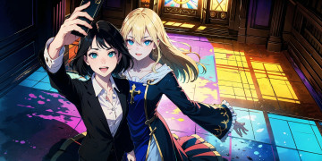 Картинка аниме город +улицы +интерьер +здания нейросети графика нейроарт ai art нейронные сети рисунки нейро искусство