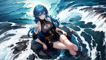 Картинка аниме пейзажи +природа нейросети графика нейроарт ai art нейронные сети рисунки нейро искусство