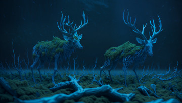 Картинка фэнтези существа нейросети графика нейроарт ai art нейронные сети рисунки нейро искусство