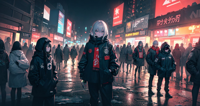 Обои картинки фото аниме, город,  улицы,  интерьер,  здания, нейросети, графика, нейроарт, ai, art, нейронные, сети, рисунки, нейро, искусство