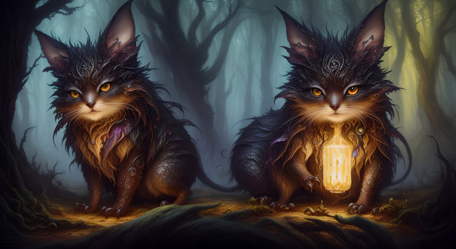 Обои картинки фото фэнтези, существа, нейросети, графика, нейроарт, ai, art, нейронные, сети, рисунки, нейро, искусство