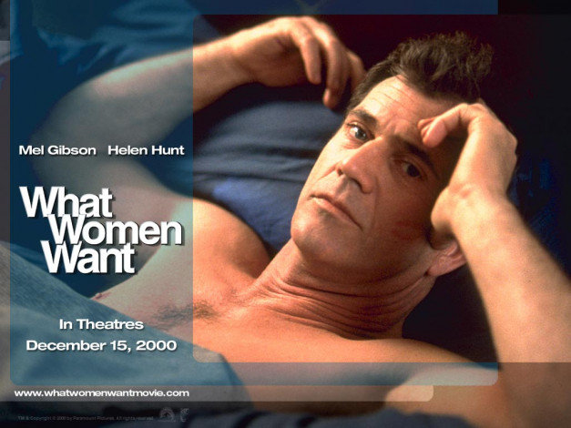 Обои картинки фото мел, гибсон, кино, фильмы, what, women, want