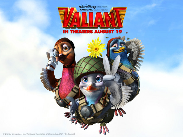 Обои картинки фото valiant, мультфильмы