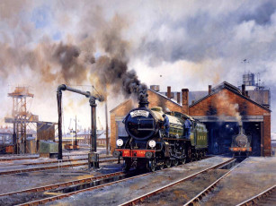 Картинка техника паровозы