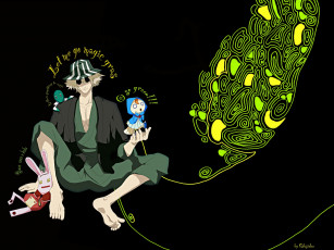 Картинка аниме bleach kisuke urahara