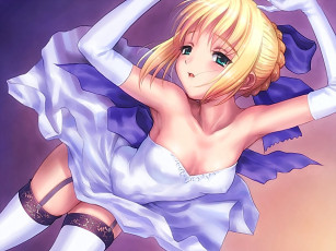 Картинка аниме fate stay night