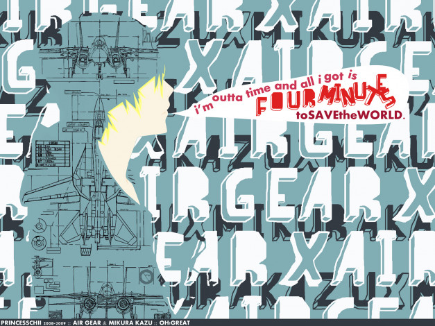 Обои картинки фото аниме, air, gear