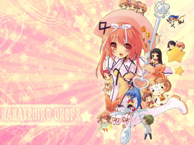 Обои картинки фото аниме, nanatsuiro, drops
