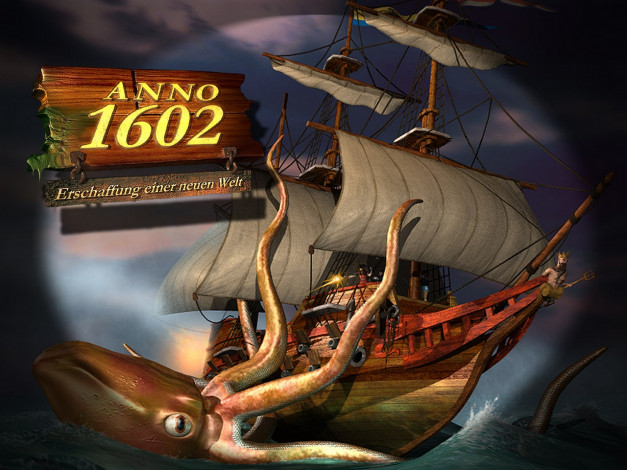 Обои картинки фото anno, 1602, видео, игры