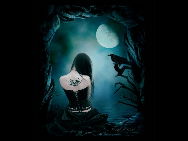 Обои картинки фото фэнтези, девушки