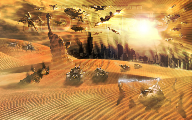 Обои картинки фото command, conquer, red, alert, видео, игры
