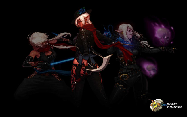 Обои картинки фото dungeons, fighter, видео, игры, dungeon, online