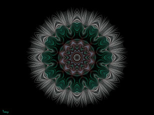 Картинка 3д графика fractal фракталы фрактал