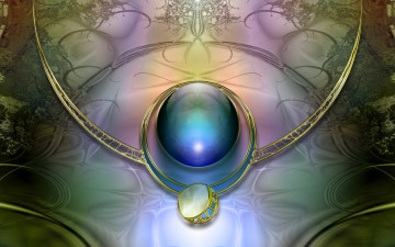 Картинка 3д графика fractal фракталы фрактал