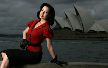 Картинка Dita+Von+Teese девушки    бурлеск