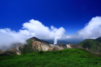 Картинка природа горы облака