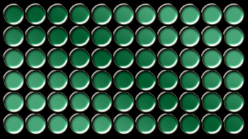 Картинка 3д графика другое зеленый фон