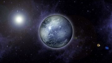 Картинка pluto hd космос плутон планета