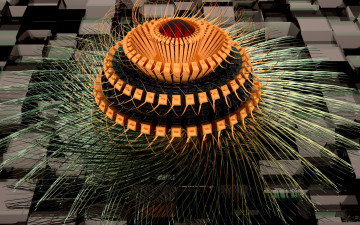 Картинка 3д графика abstract абстракции