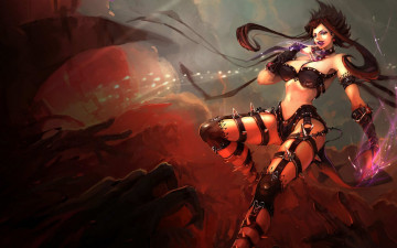 Картинка league of legends видео игры eve