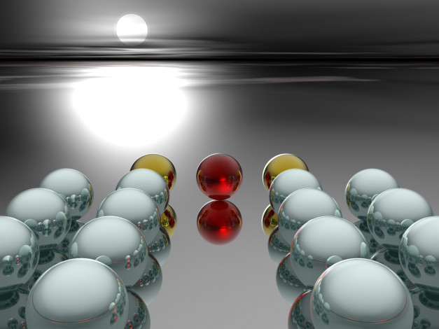 Обои картинки фото 3д, графика, другое, шары