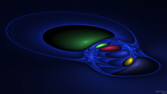 Обои картинки фото 3д, графика, fractal, фракталы, узор, цвета