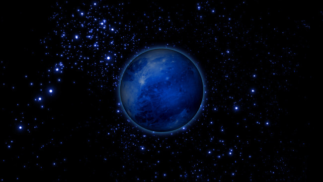 Обои картинки фото distant, planet, космос, арт, планета