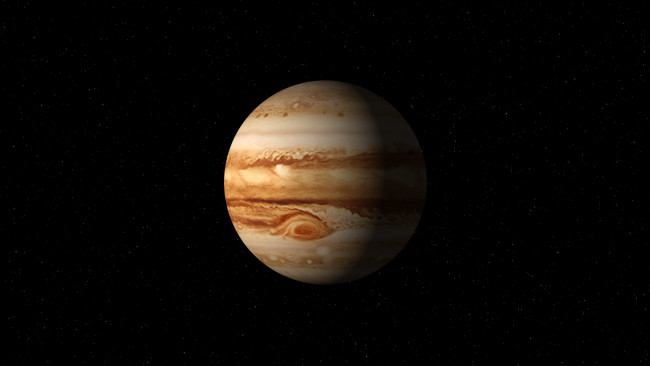 Обои картинки фото jupiter, in, space, космос, юпитер, планета