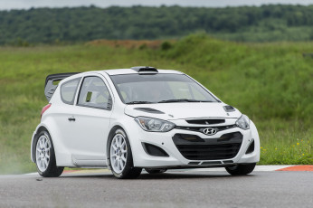 Картинка 2013 hyundai i20 wrc автомобили дорога