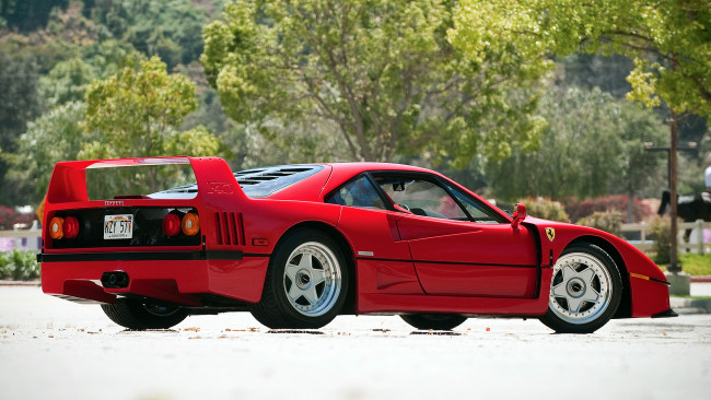 Обои картинки фото ferrari, f40, автомобили, s, p, a, гоночные, спортивные, италия