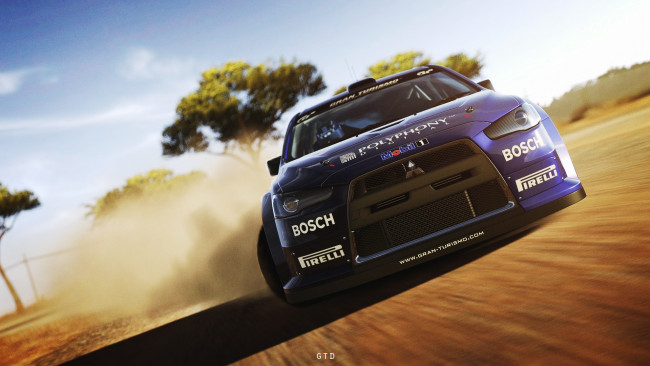 Обои картинки фото gran, turismo, видео, игры, mitsubishi