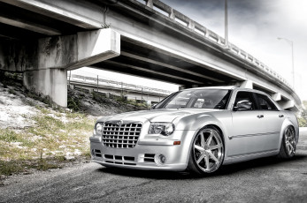 Картинка автомобили chrysler мост шоссе авто
