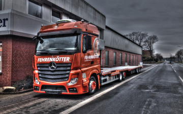 Картинка автомобили mercedes+trucks actros