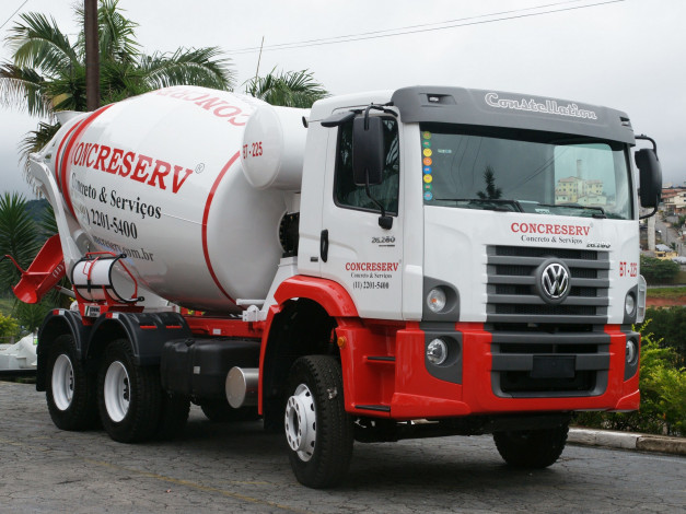 Обои картинки фото автомобили, volkswagen, 26-280, mixer, constellation