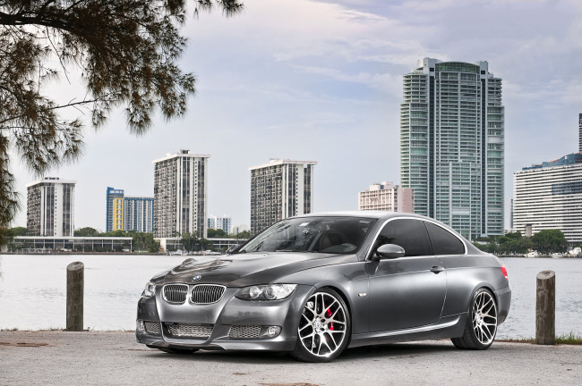 Обои картинки фото bmw 335 carbon, автомобили, bmw, авто, шосе