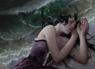 Картинка рисованное люди девушка