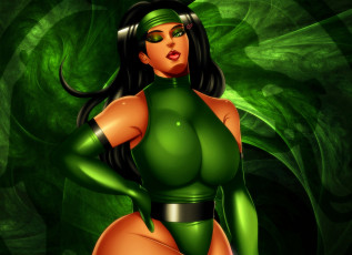 Картинка рисованное люди девушка взгляд фон