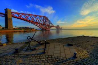 Картинка города -+мосты якорь мост набережная