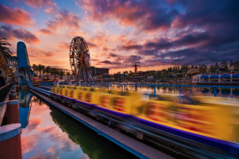 Картинка disney+california+adventure города диснейленд парк аттракционы