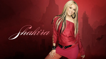 Картинка shakira музыка фон певица взгляд девушка