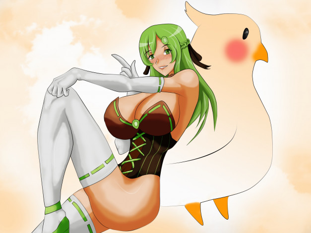 Обои картинки фото векторная графика, девушки , girls, девушка, взгляд, фон, птица