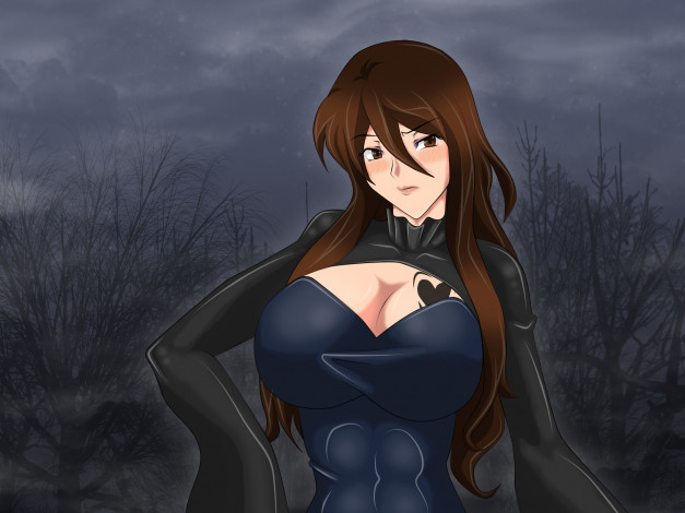 Обои картинки фото векторная графика, девушки , girls, девушка, взгляд, фон